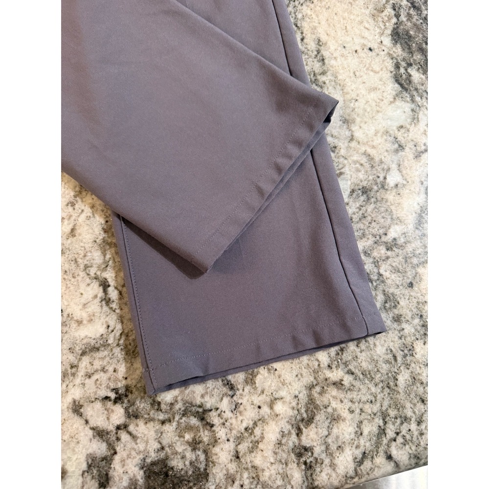 Dunning Golf Mens Gray Performance 5-Pocket Stretch Pants 30x32 Slim Straight - Picture 4 of 6